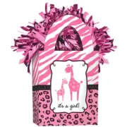 Safari Pink Mini Tote Balloon Wght 5.7oz