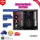 Devanti Air Fryer Healthy Cooker 7 Litre Digital Multifunctional Kitchen Oven