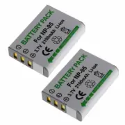 2 pack DB-90 ( NP-95) Battery for RICOH GXR, GXR P10, GXR Mount A12