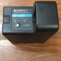 在飛比找蝦皮購物優惠-Sony 原廠 攝影機電池 BP-U60T 14.4V