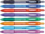 Profile Ballpoint Retractable Pen, Assorted Ink, Bold, 8/set