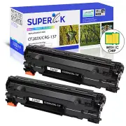 2PK CF283X 83X Toner Compatible for HP LaserJet Pro M201n M201dw MFP M225dn