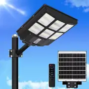 Solar Street Lights 7000W, 6500K 700000 Lumens Commercial Solar Parking Lot Ligh