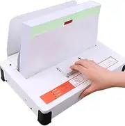 Electric Hot Melt Binding Machine, 100w Thermal Binding Machine, 50mm Max Binding Thickness, Automatic Clamping, Intelligent Temperature Control, for Photo Album, Documents and Reports