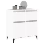 NNEVL Sideboard White 60x35x70 cm Engineered Wood