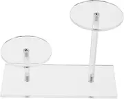 COMNESTBI 1 Set Acrylic Display Rack Jewelry Decorative Cupcake Tower Cake Stands for Party Acrylic Display Stand for Figures Cookie Display Stand Display Cocktail Tree Stand Transparent