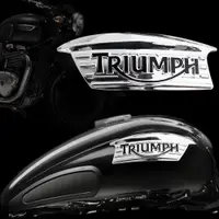 在飛比找蝦皮購物優惠-3D Triumph 摩托車改裝配件車貼優質防水防曬勝利貼紙