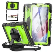 Samsung Galaxy Tab A7 Lite 8.7-inch Tablet Case 2021 (SM Green & Black