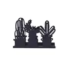 Black Restaurant Napkin Holder Iron Napkin Dispenser Holder for Table