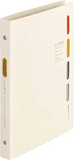 Maruman F415-14 Loose Leaf Binder, A5, Clararte, 20 Holes, Ivory