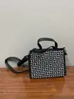 Tommy Hilfiger Crossbody Bag Black and White TH Logo