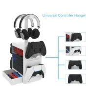 Space Saving Game Controller Holder Stand Headphone Hanger Rack for P5/P4/XBX
