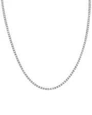 Forever Creations 14K 4.00 ct. tw. Diamond Tennis Necklace