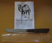 Gerd Paul's Paul Camel Back Cheese Knife w/ Wood Handle 8"