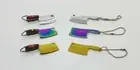 Real Mini CLEAVER knife w/ Sheath - (6 FOR $40) FIXED BLADE Pocket, Neck, Small