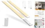 2 Packs Motion Sensor Light Indoor,20"/ 50cm Under Cabinet Light,3000K LED