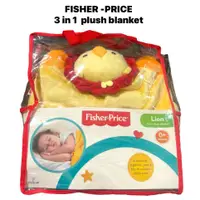 在飛比找蝦皮購物優惠-FISHER PRICE 費雪價格毛毯獅子