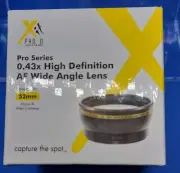 NIB NIP 43mm XIT Pro HD 2.2x Telephoto+0.43x Wide Angle HD Lens for Canon EOS M