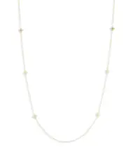 Roberto Coin 18K Yellow Gold Verona Love by the Inch Diamond Necklace, 0.49 tcw
