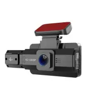 Dual Lens Car DVR Dash Cam Video Recorder 1080P Front Inside Camera Night Vision