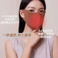 在飛比找蝦皮購物優惠-石墨烯秋冬溫感面罩保暖立體時尚口罩透氣防風冬季專用速熱網紅款