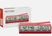 DGT 2500 Official Fide Digital Chess Clock/Timer