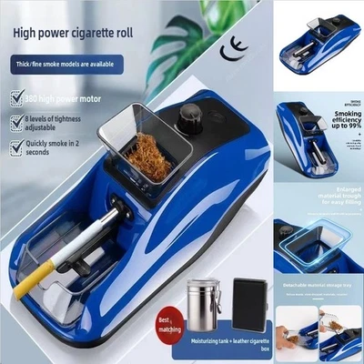 Automatic Cigarette Machine Rolling 6.5/8MM Tobacco Electric Maker Roller