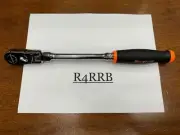Snap-on Tools USA NEW LOCKING STYLE 3/8" Drive ORANGE Long Flex Ratchet FHLX80Bo