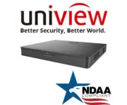 UNV 12MP 8-Ch 2 SATA NDAA Audio Uniview IP Network Surveillance Security NVR