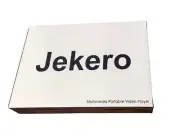 JEKERO 16.9'' Portable DVD Player with Large Swivel HD Screen, Kids, Brand New
