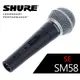 【SHURE】動圈式人聲麥克風 / 有切換開關 / 公司貨 (SM58SE)