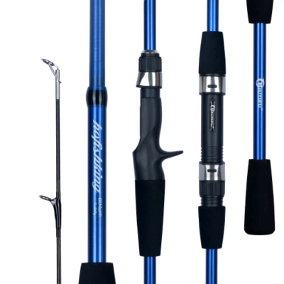 Spinning Mini Fishing Rod 4/5 Section 1.8/2.1mTravel Carbon Casting Ultralight