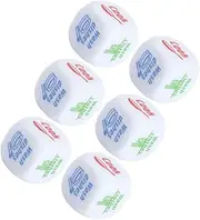 HONMEET 6pcs Novelty Housework Dices Acrylic for Fun Household Tasks Engaging Family Activity for Couples and Friends