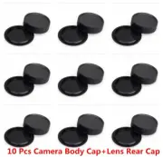 10 x 42mm Screw Lens Rear Cap Back Cover and Camera Body Cap Cover for M42 Camer