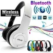 Wireless Bluetooth 5.1 Headphones with Noise Cancelling Over-Ear Earphones