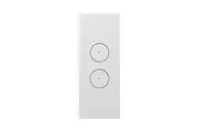 Clipsal Saturn ZEN 2 Gang Architrave Switch White | Z4062AL-ZW