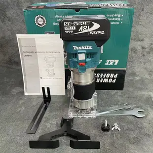 免運 牧田修邊機 修邊機 牧田 修邊機 18v makita 木工修邊機 木工工具 鋰電修邊機 修邊機 倒裝 修邊刀