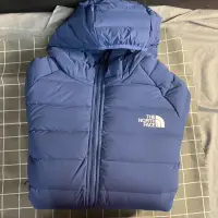 在飛比找蝦皮購物優惠-The North Face 保暖 防潑水 男 羽絨外套 藍