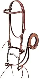 Weaver Latigo Leather Browband Bridle w/Single Cheek Buckle