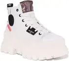 Palladium Revolt Hi TX Chunky Vegan Platform Sole Women Boots White 3 - 8