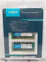 Crucial RAM 16GB (2×8GB) 2400MHz DDR4 SODIMM RAM PC4-19200 CT8G4SFD824A