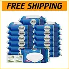Eco-Friendly Flushable Wipes Bulk Pack - 588 Gentle Wipes for Everyday Comfort