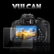 VULCAN Glass Screen Protector for Olympus E-PL7 LCD. Tough Anti Scratch Cover