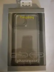 NIB BRAND NEW Heyday Clear Hard Case for Apple iPhone 12 Pro Max & 13 Pro Max