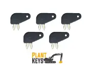 Caterpillar Isolater (Set of 5) Keys 8398 Excavator Grader Dozer Skidsteer