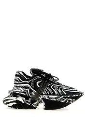 [Balmain] Balmain-Unicorn Sneakers Bianco/Nero-Uomo 40IT White/Black