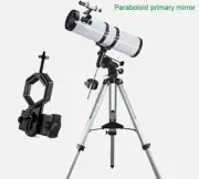6 inch Paraboloid Newton Reflector Astronomical telescope EQ3 mount