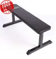 Weights Flat Bench Press Home Gym Exercise Fitness Equipment for Strength and En