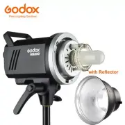Godox MS200 MS300 Camera Flash Monolight Studio Strobe Head + Standard Reflector