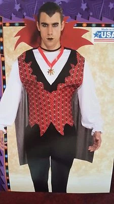 Rubies Vampire Halloween Costume Mens L 36-38
